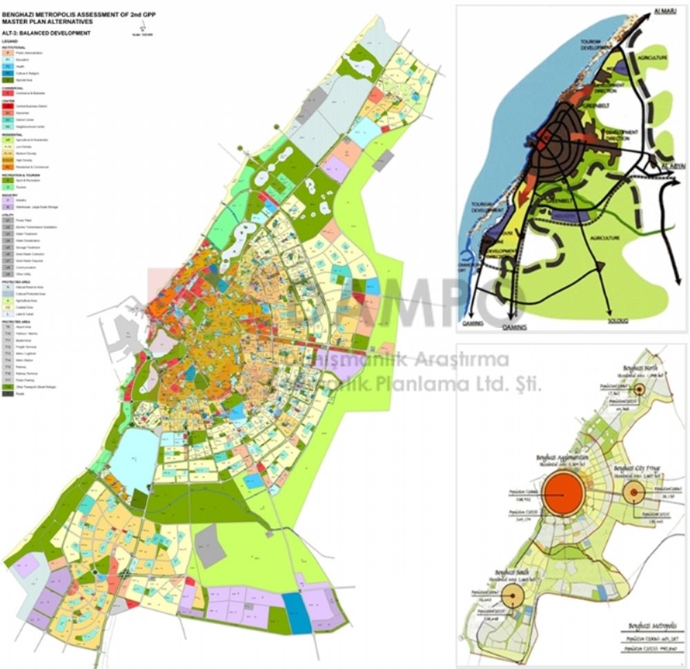 Bingazi Bölgesi Üçüncü Nesil Planlama Projesi Bingazi Bölgesi Nazım İmar Planı